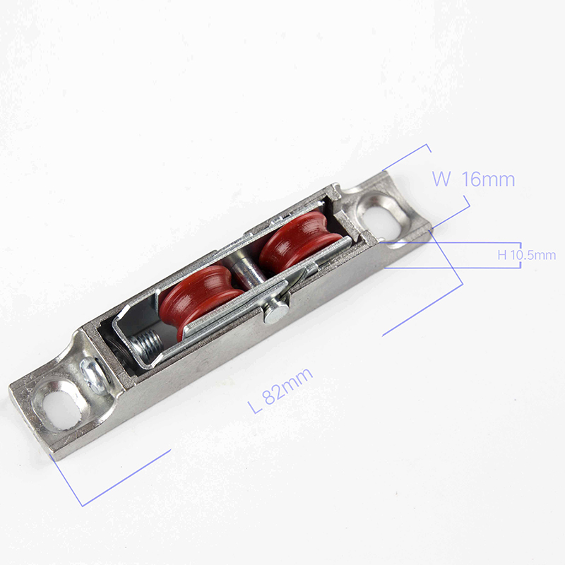 Adjustable 16mm UPVC Sliding Window Pulley with OEM Logo and Long-lasting Performance