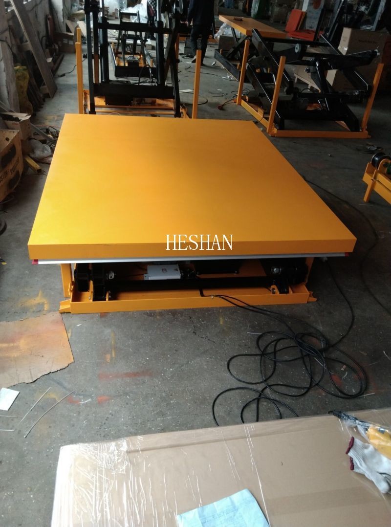 1000kg-4000kg Hydraulic Lift Table Electric Scissor Lifts Fixed Lifting Hydraulic Table