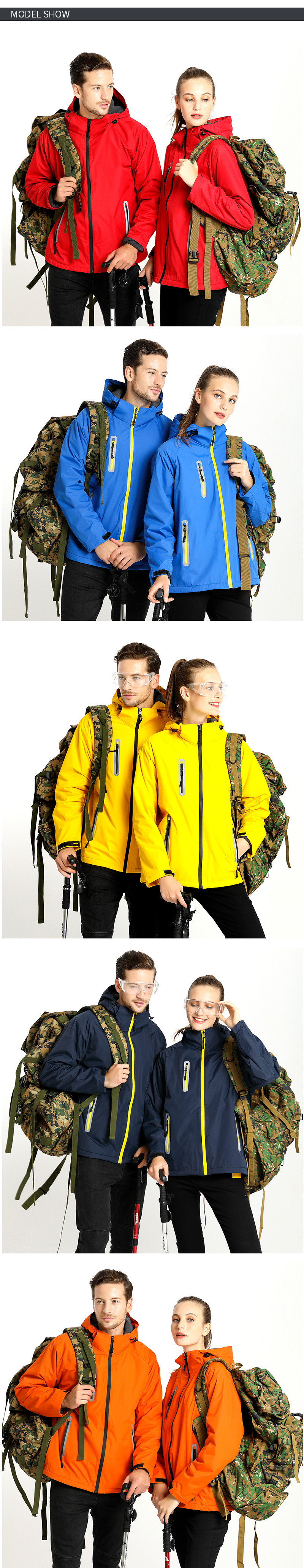 Zip Up Waterproof Running Windbreaker Cycling Rain Hood Lightweight Jacket