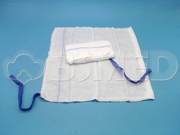 Non Sterile Laparotomy Sponge OEM Abdominal Swab Surgical Gauze Pad Lap Sponge 24*20