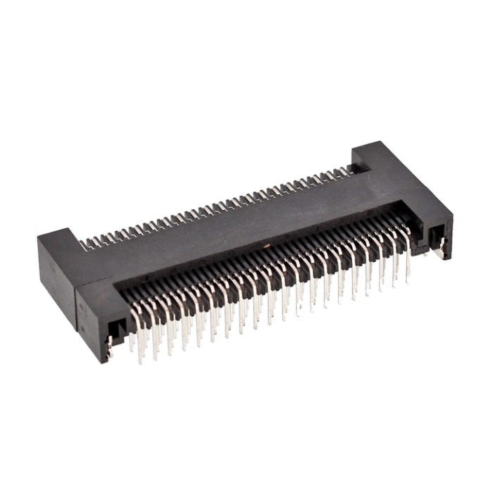 1.27MM Pitch Board To Board 80P Right Angle Dip Connector TX24 / TX25