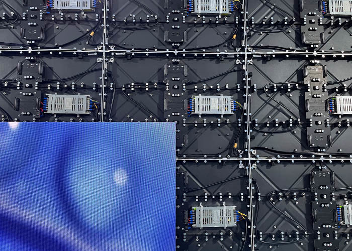 IP43 640*480mm Indoor HD LED Display Self Design Connection Optimization