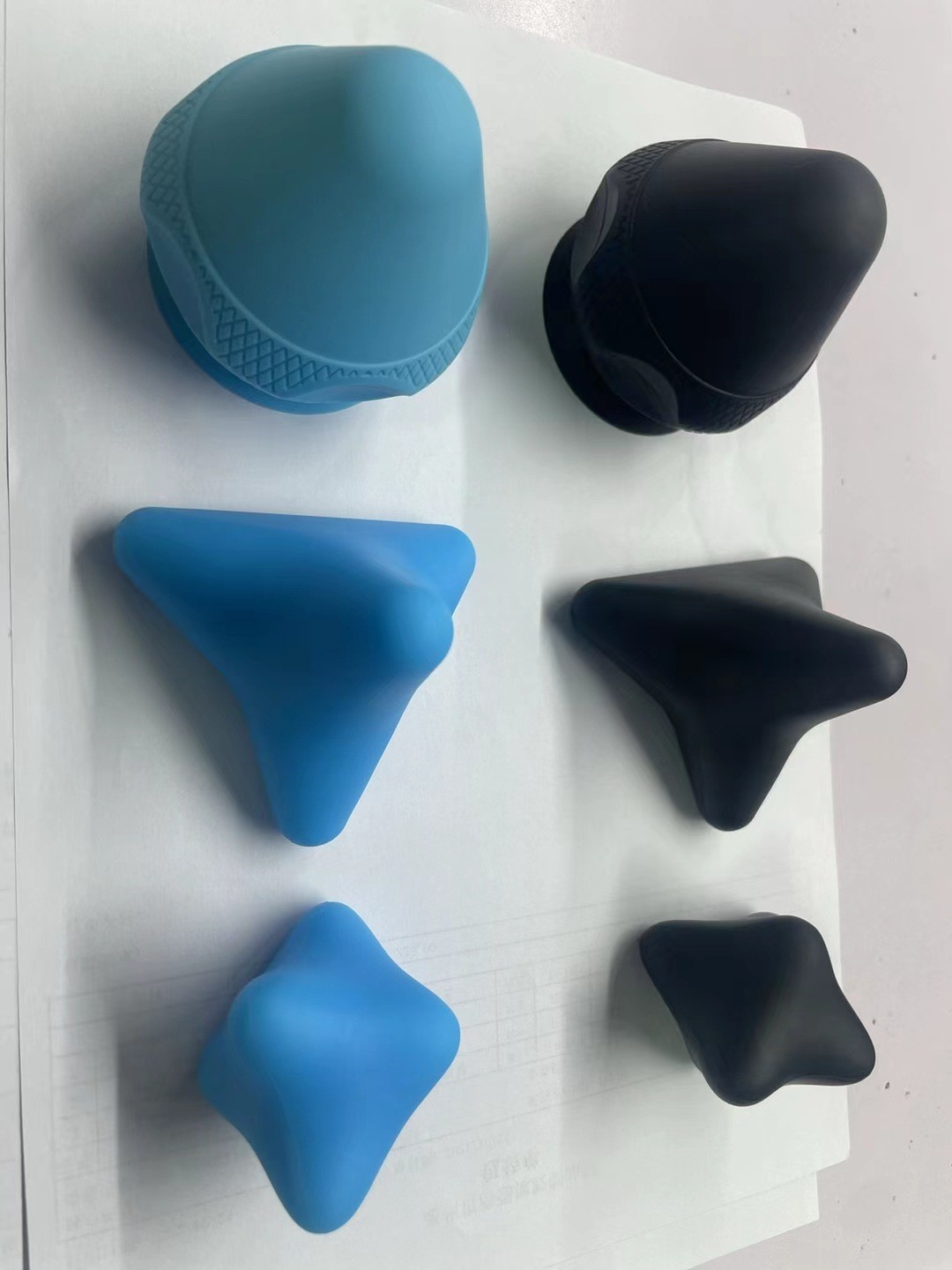 Silicone Trigger Point Wall Mounted Massage Ball For Back Myofascial Release Tools