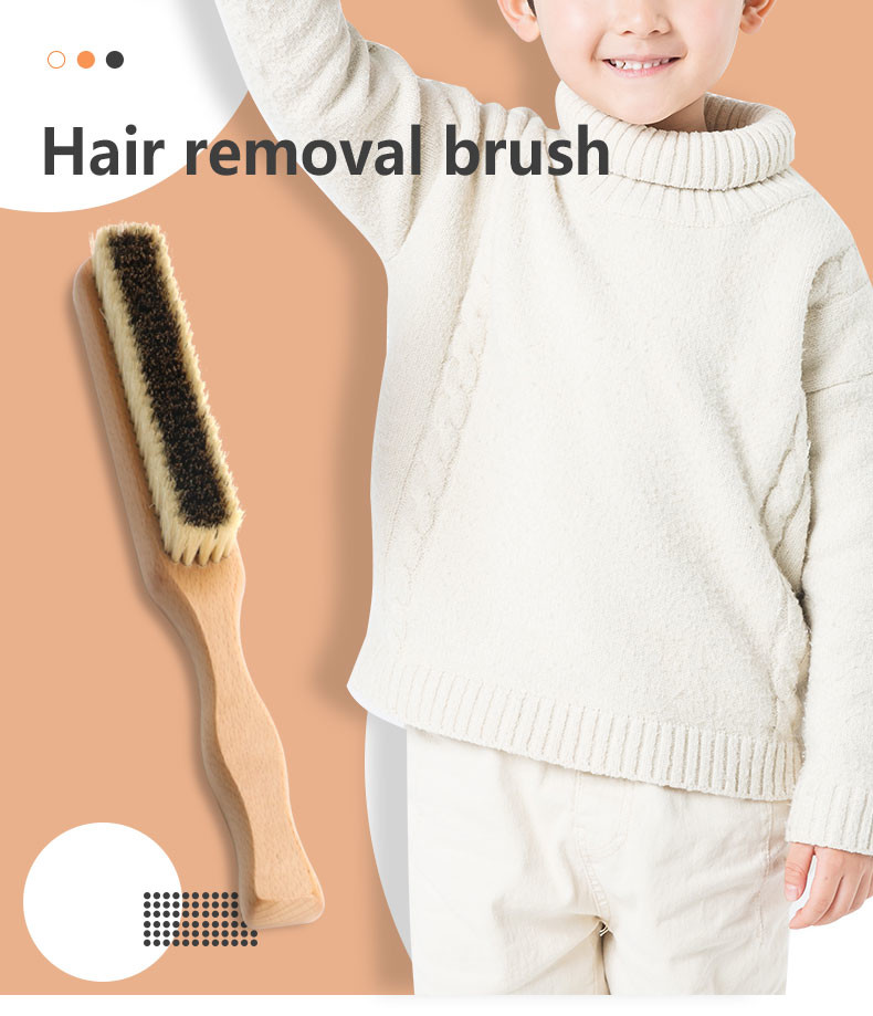 Beechwood Boar Bristle Wooden Scrub Brush With Long Handle Lightweight