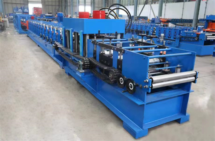 Cold Steel Guardrail Roll Forming Machine Two Peaks Three Waves