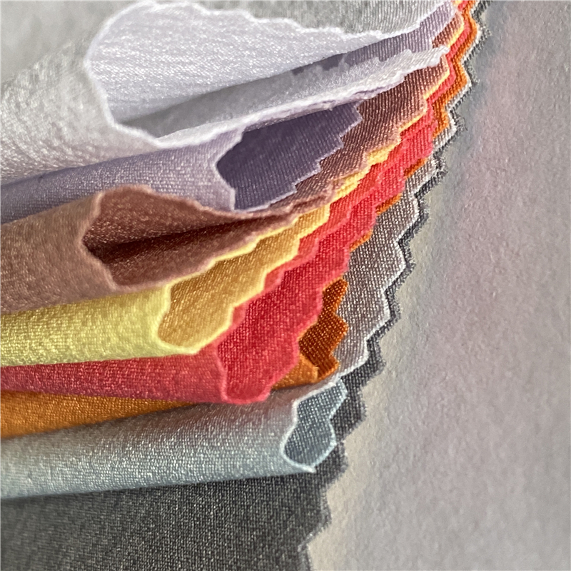 88% Nylon 12% Spandex Woven Plain Dyed Nylon Stretch Fabric for Sport Wear Jacket