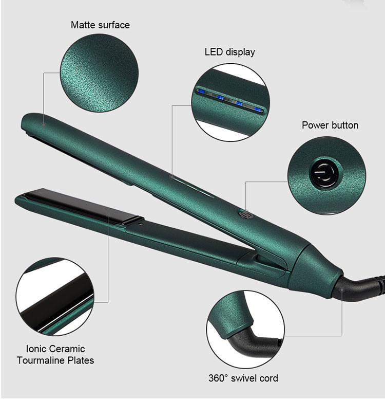 OEM ODM 2 In 1 Hair Straightener And Curler 55W Plastic Material