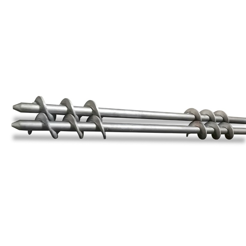 OEM Custom Hollow Threaded Rod Ground Anchor Stainless Steel Screw Auger
