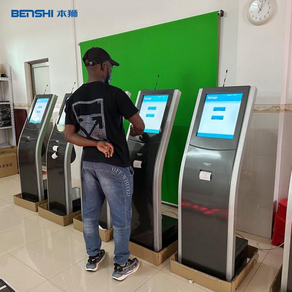 Hospital Wireless Queue Management System , Touch Screen Information Kiosk