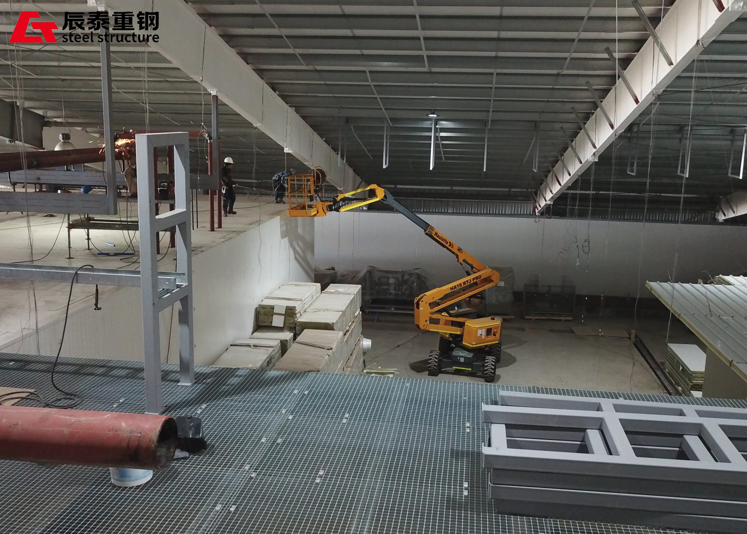 Industrial Light Steel Frame Metal Buildings Construction Facility