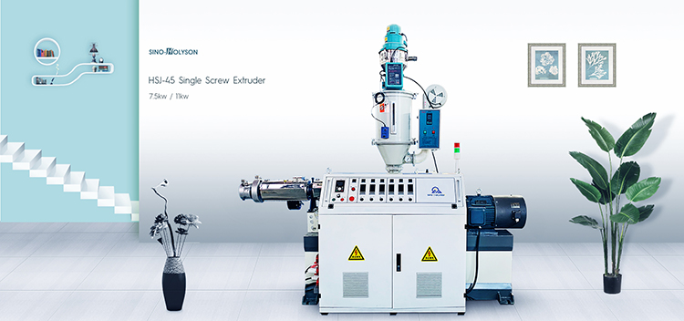 5.5kw PVC Plastic Filament Extrusion Machine 1.6*0.5*1.5m