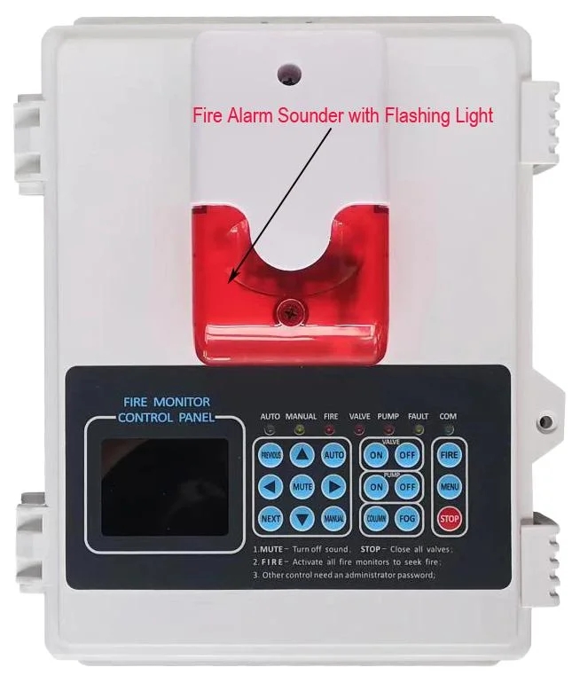 ZDMS0.6 Intelligent Firefighting Water Cannon For Early Stage Fire Prevention