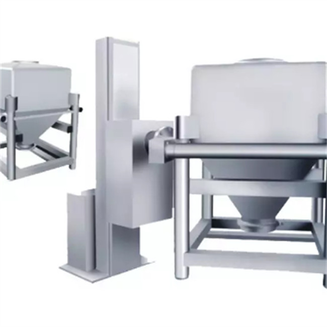 500 Lb Bin Replaceable Post Bin Blender Provides Mixing Blending Mixing Speed 3 R/min