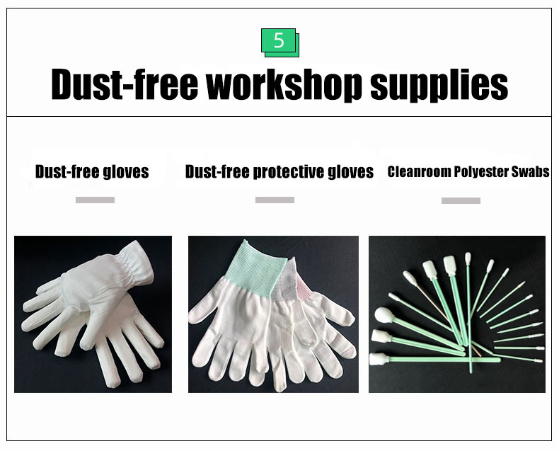 Dust Free 9*9 Laser Edge Cleaning Cloth Anti Static Clean Dust Free Cloth 9 Inches