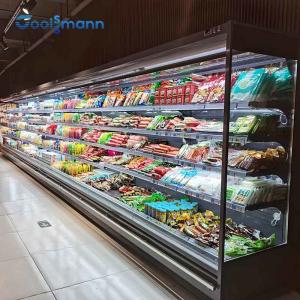 Buy cheap LED Vegetable Display Cooler , Fruit Open Air Merchandiser Cabinet Refrigerator product