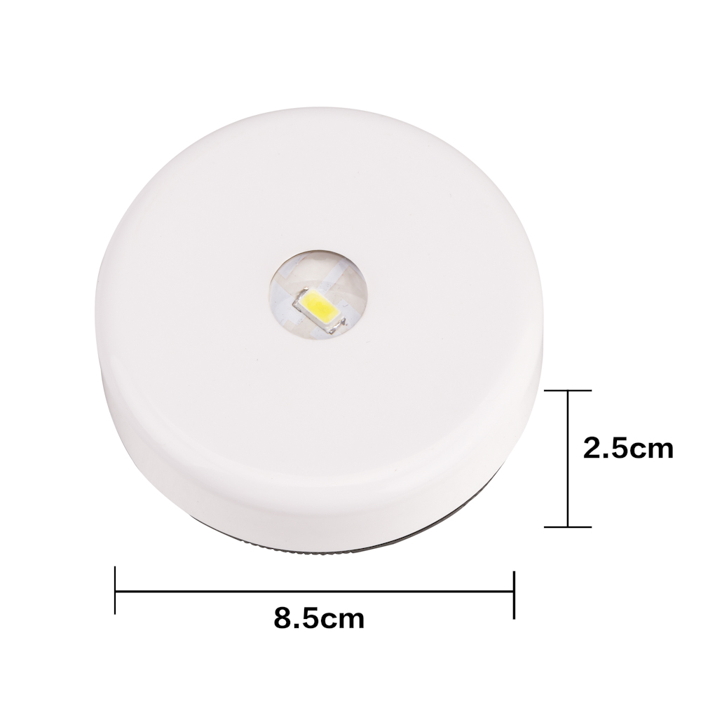 Bright LED Night Light/ Touch Tap Push Closets Cabinet Light Battery Lighting and Circuitry Design Sensor Room Bedroom 1-year 80