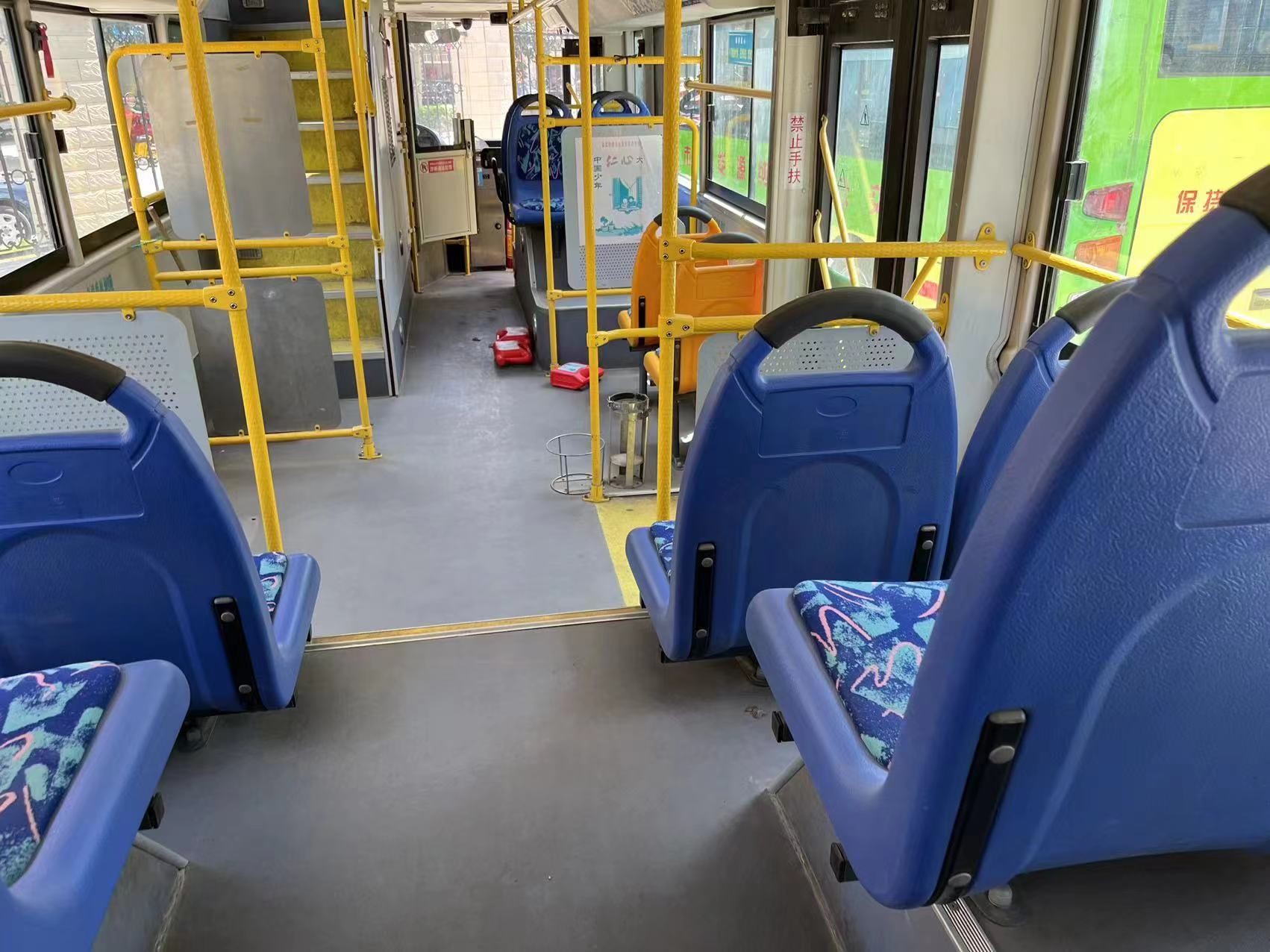 Zk6116HG Used Travel Bus Yutong 86/78 People Second Hand City Bus Double Deck