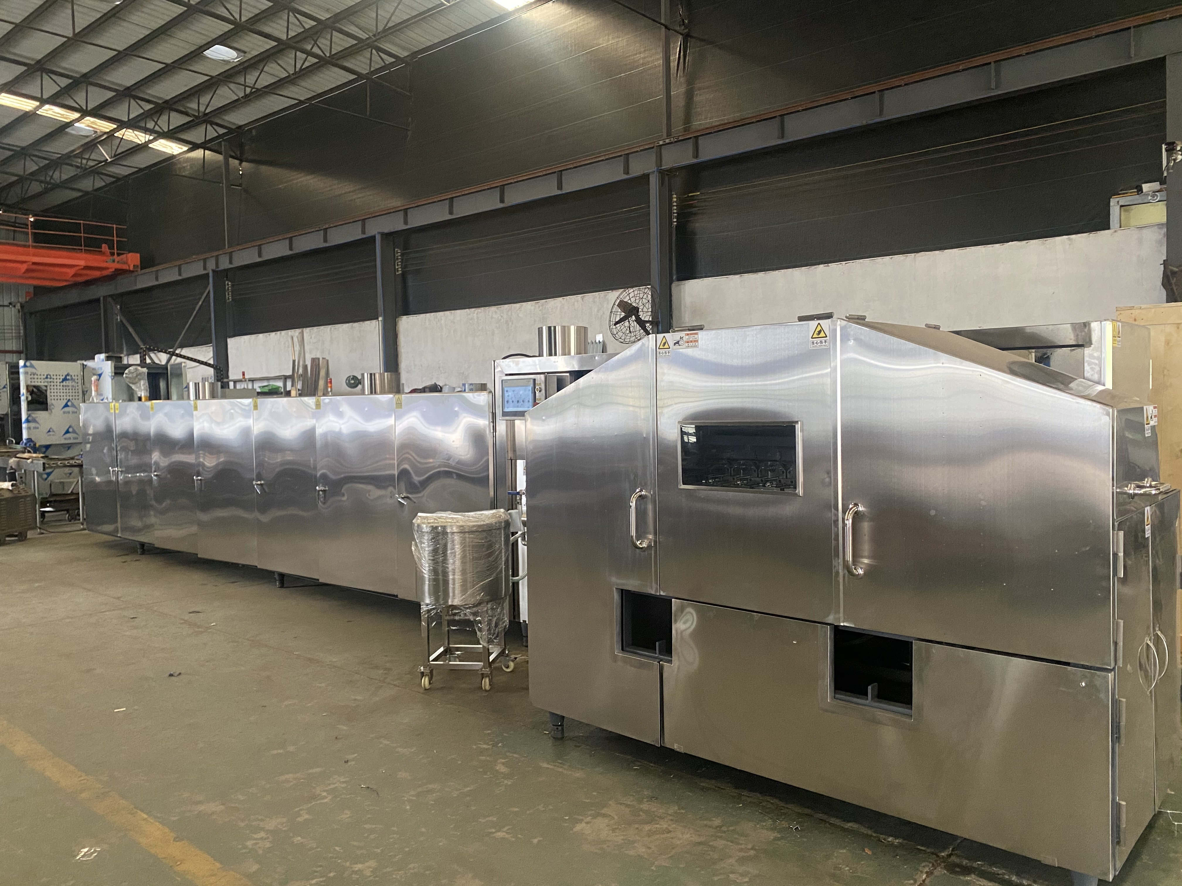 Automatic Industrial Sugar Cone Making Machine High Capacity 10000pcs/h