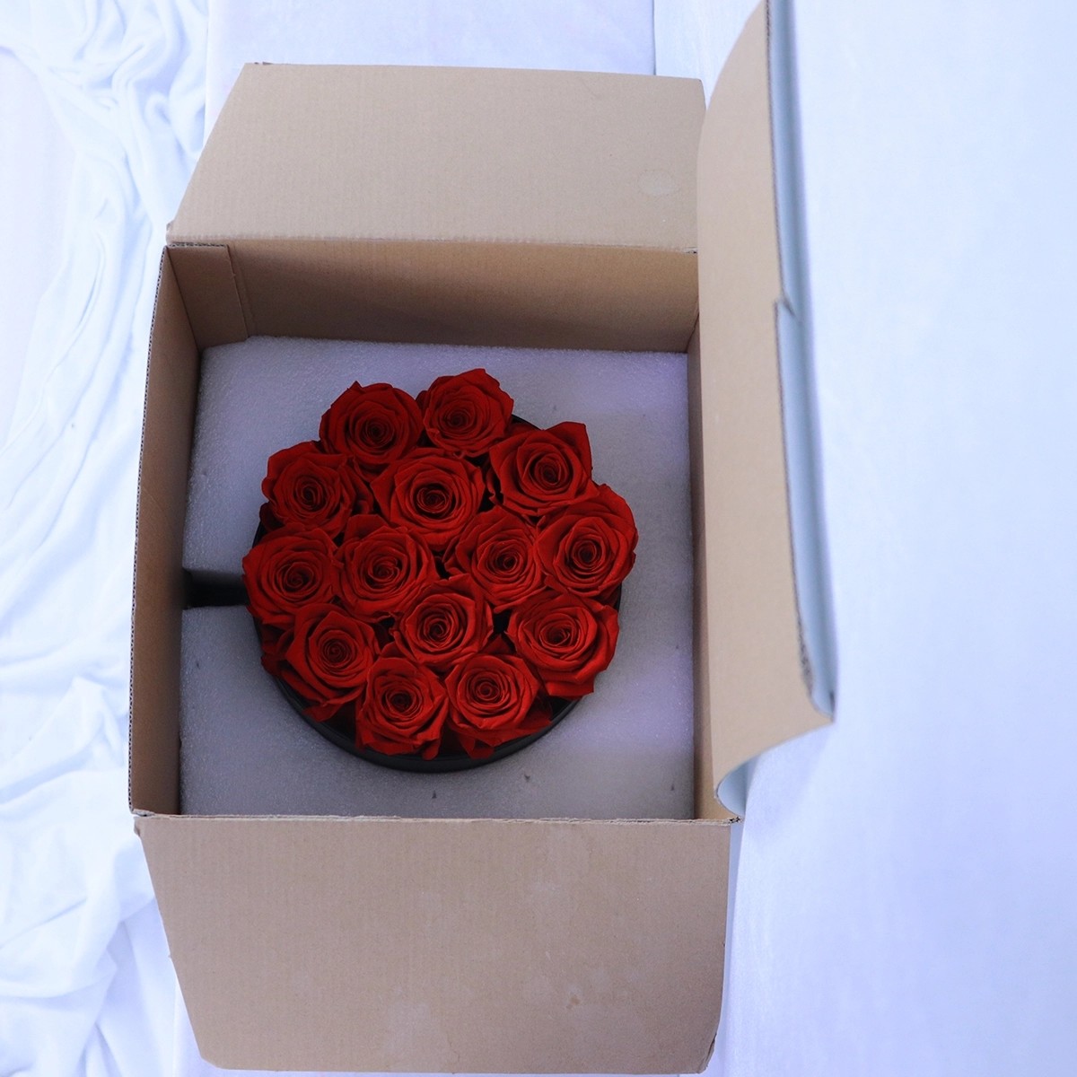 Factory Price Rose Long Lasting Flowers Forever Eternal Preserved Rose Flower Box Gift