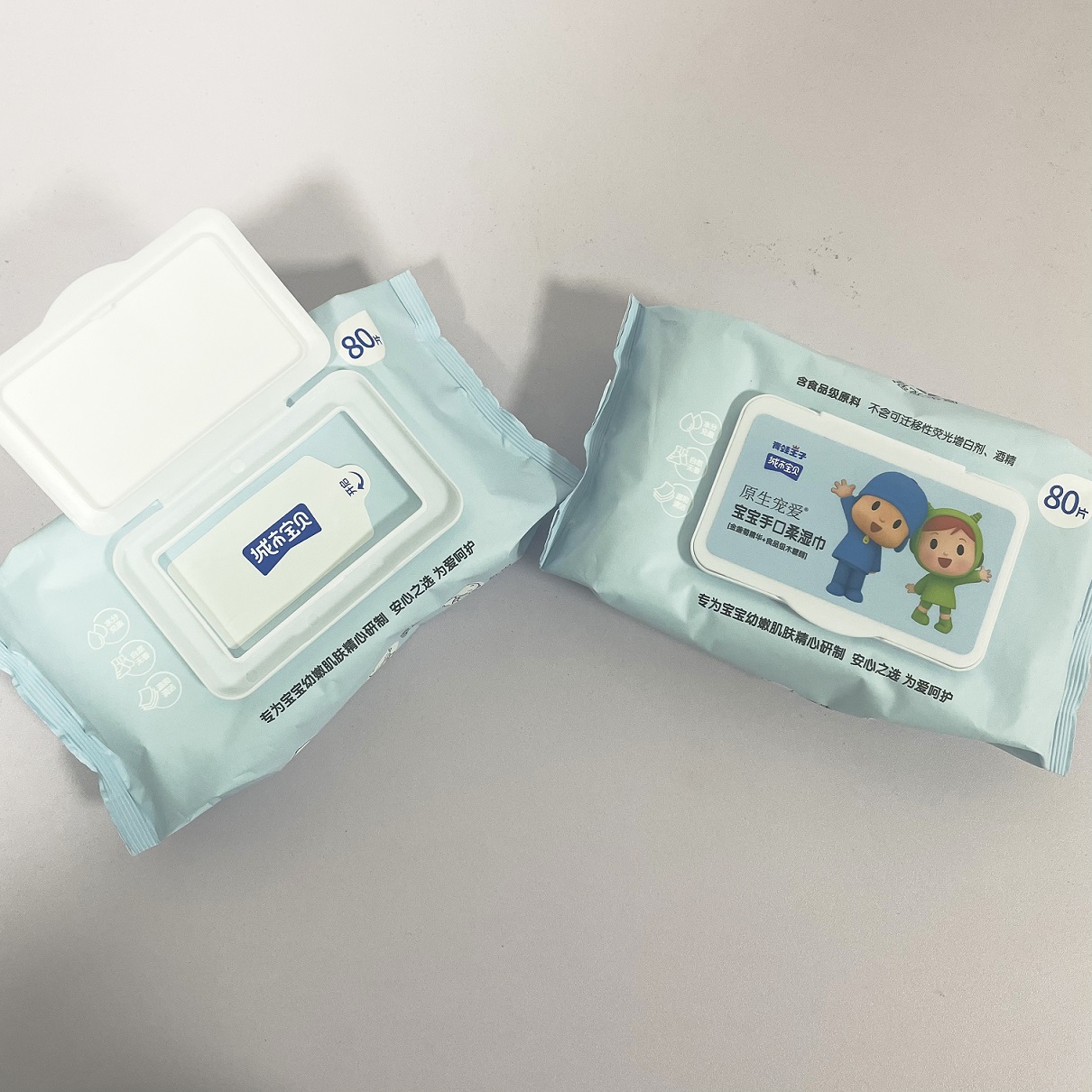 Cute Private Label Factory Price Soft Sensitive Friendly Wet Wipes For Baby