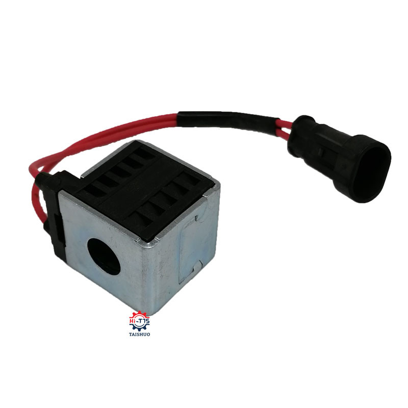 12V Excavator Solenoid Valve Coil Xiagong 822 37MM 18MM