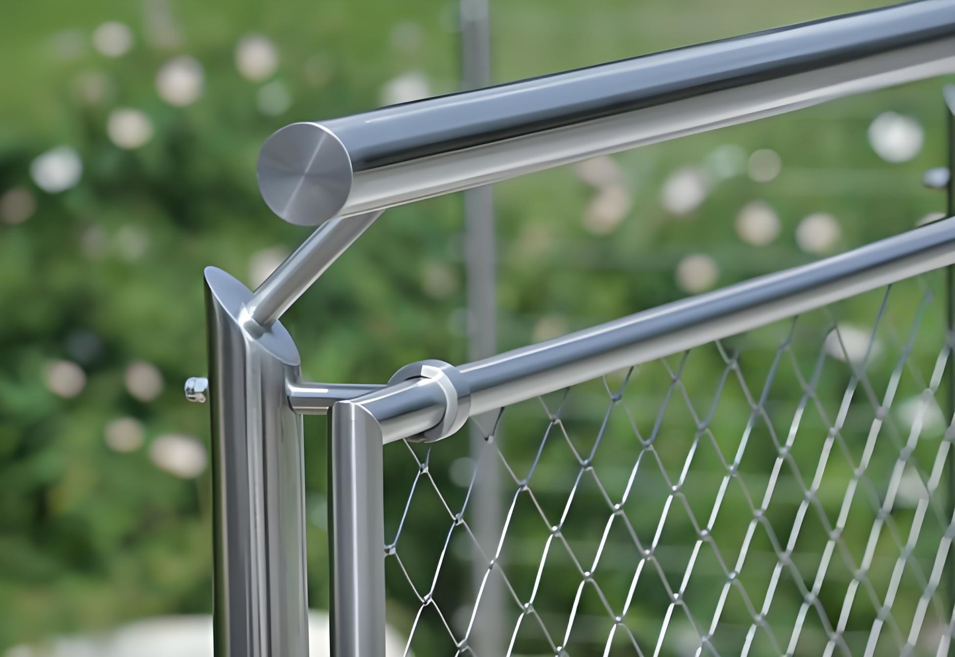 SS316 Woven Flexible Stainless Cable Mesh For Bird Aviary Zoo Enclosure Slope Protection