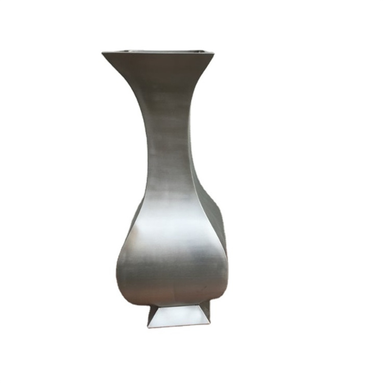 Creativity arc-shaped flower planters metal flower pot for sale