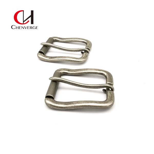 Zinc Alloy Pin Roller Belt Buckles Anticorrosive Durable Size 38mm