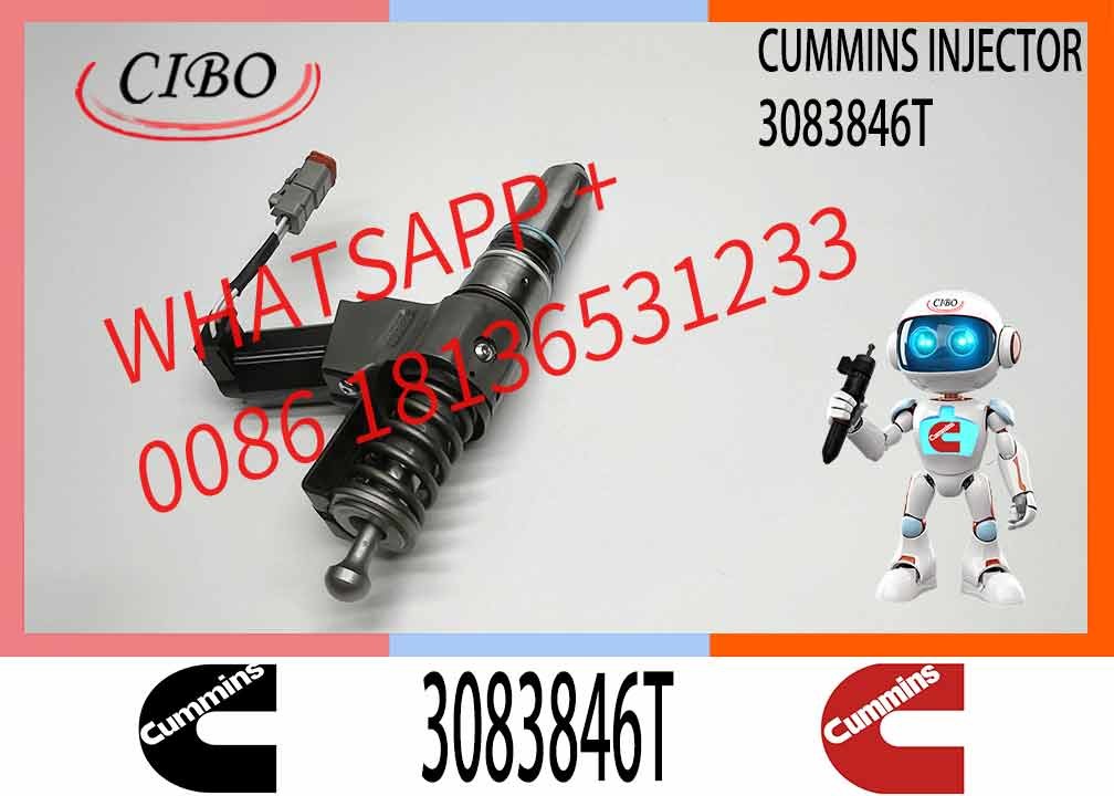 Common Rail Diesel Fuel Injector 3411767 3083846T For Cummins QSN14 N14