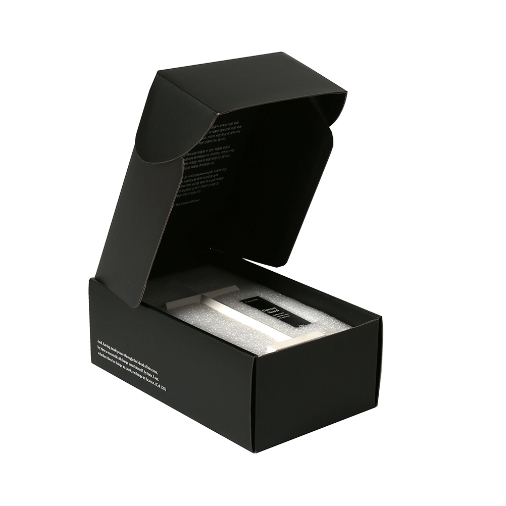 Coated Paper Logo Acceptable Skincare Packaging Tuck End Cosmetic Box For Small Gifts Shower Gel Shampoo Chocolate Perfume