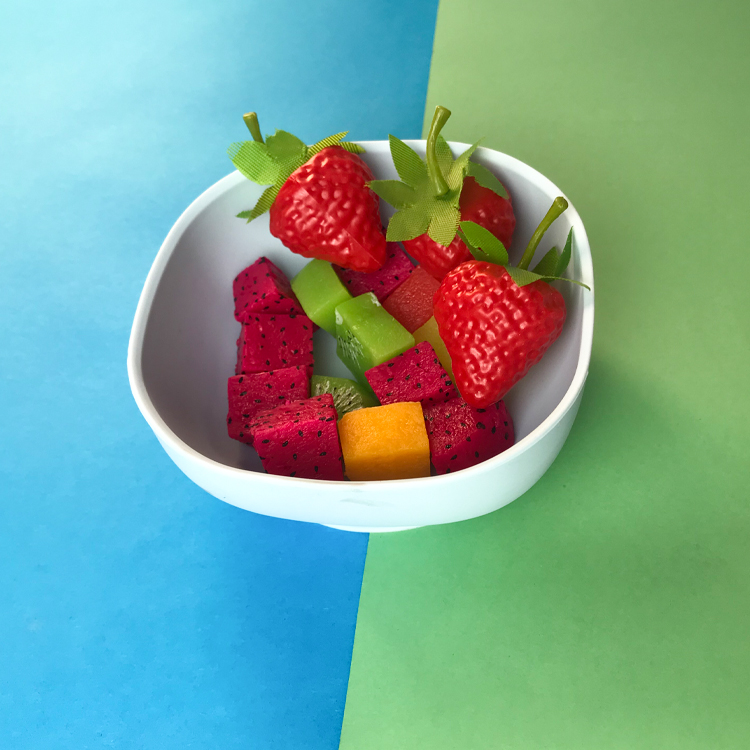 Baby Food Grade Silicone Feeding Bowl Customized Round Shape