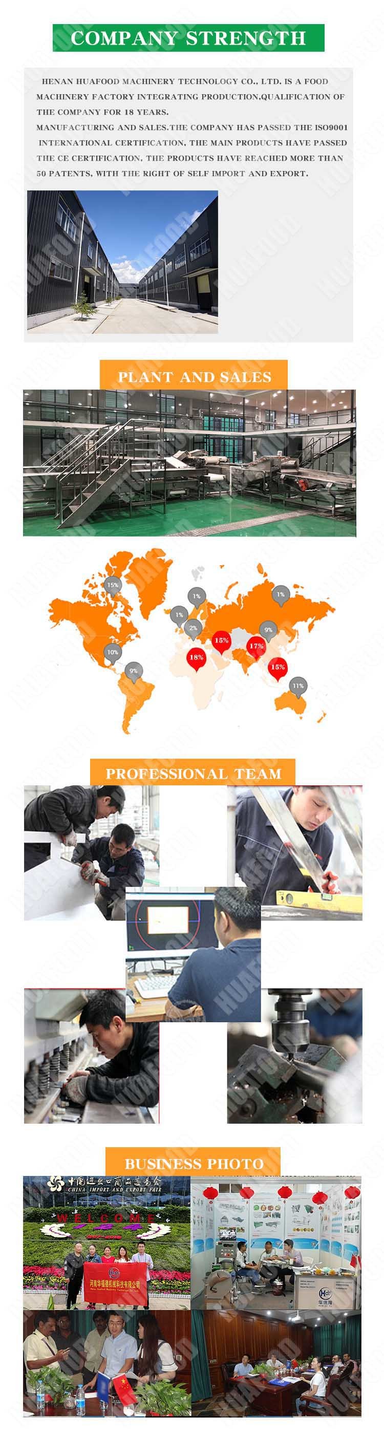 Automatic Food Processing Machines 304 SUS Potatoes Peeling Machine