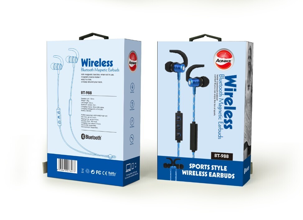 5.0 Magnetic Sport Bluetooth Earphones