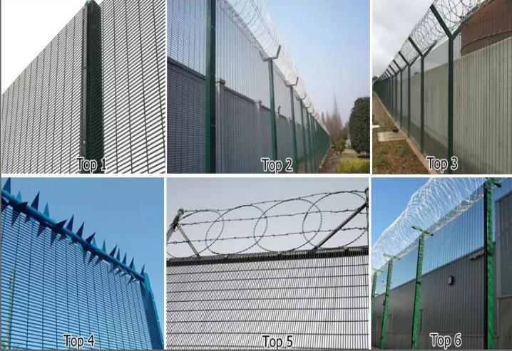 ultra 358 vinyl welded mesh security fencing 4mm 76.2*12.7mm for prisons, airports, laboratories, secure hospitals