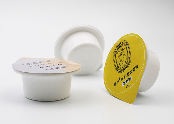 Fashionable Skin Mask Small Plastic Containers Capsules For Emulsion Lotion Package