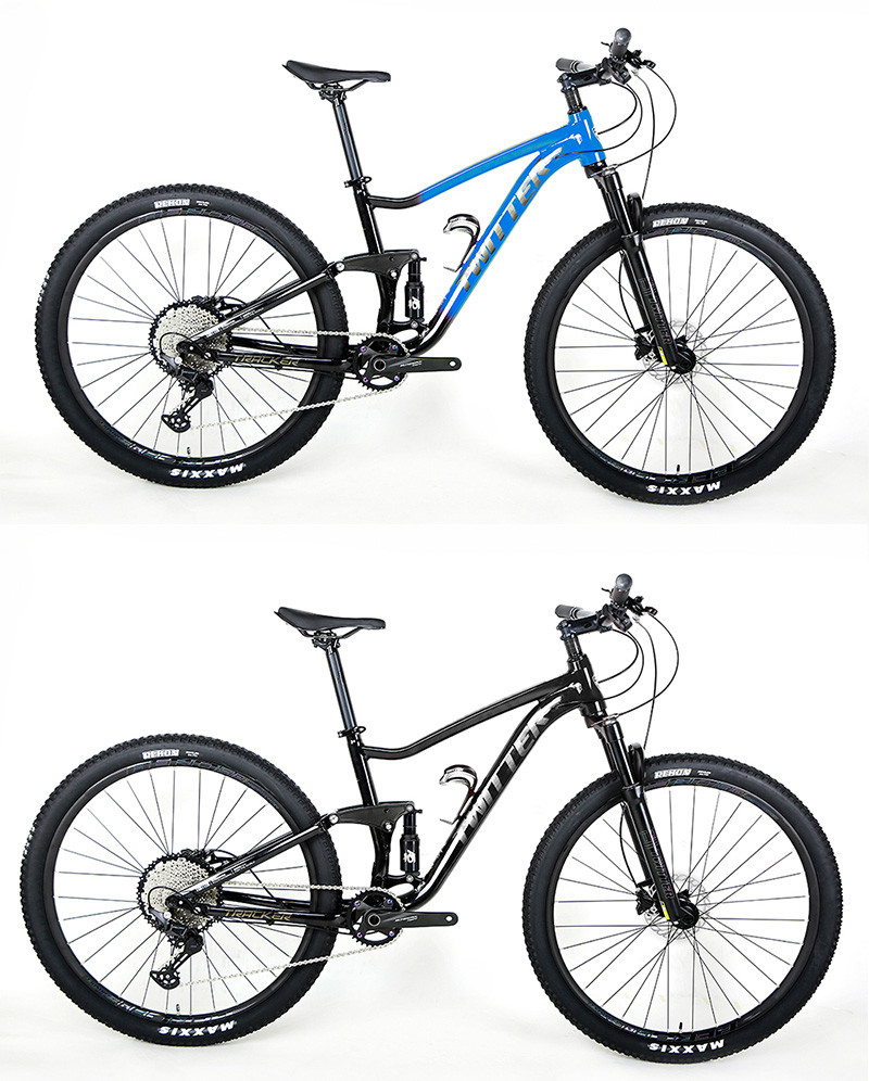 Alloy AL7005 Full Suspension Mountain Bike 27.5" Wheel With SHIMANO Hydraulic Brake