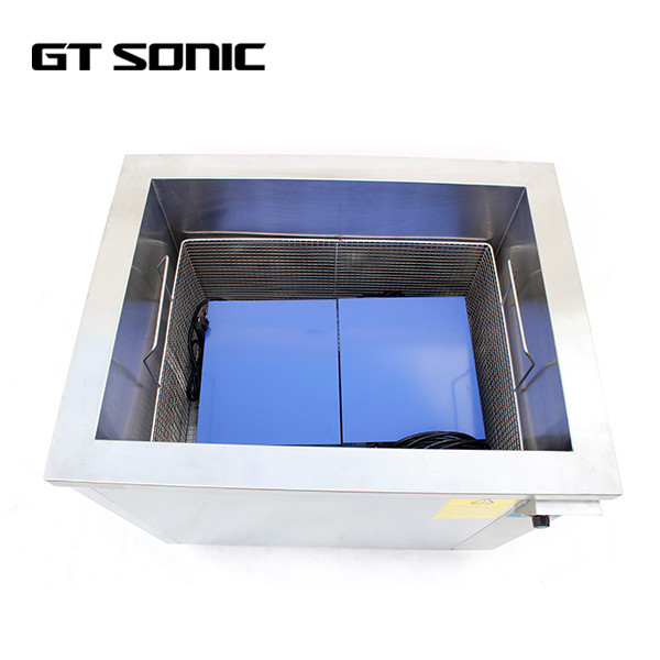 Stainless Steel Industrial Sonic Cleaner , High Power Digital Ultrasonic Cleaner 144L