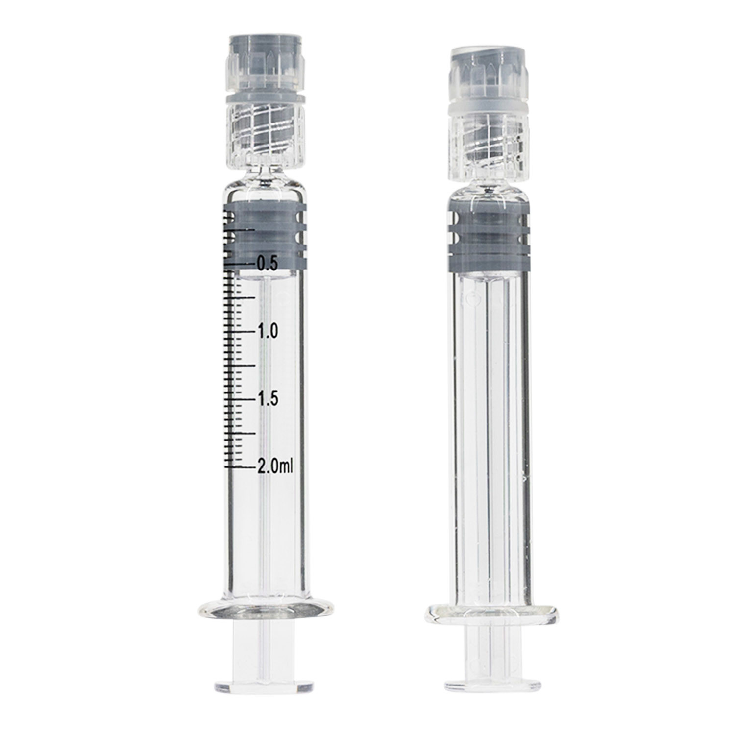 2ml Luer Lock Prefillable Borosilicate Glass Syringes for Essential Oil