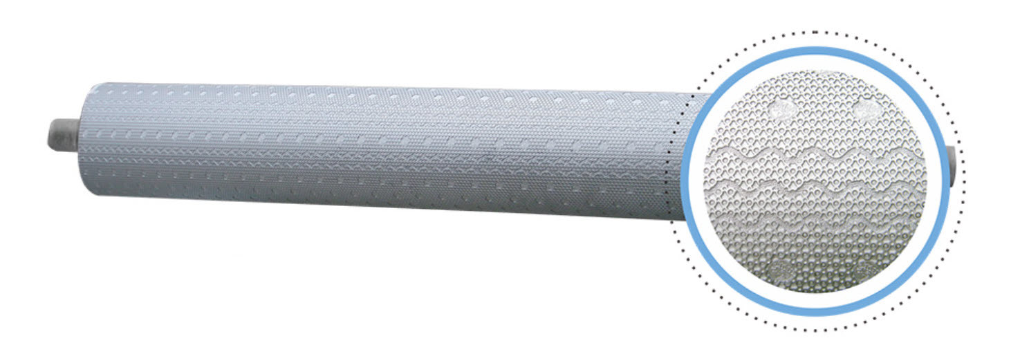 Embossing Cylinder Wallpaper Aluminum Foil