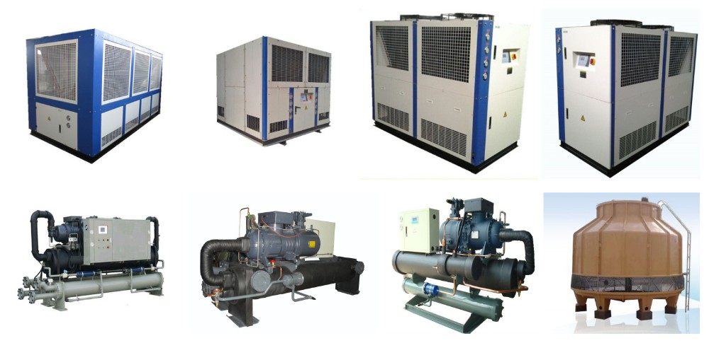 Injection molding machine chillers air cooled 30 ton CE ceritified chiller