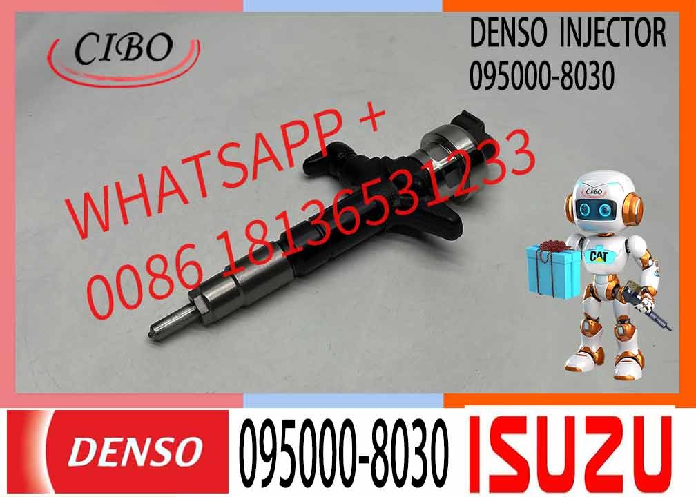 Diesel Fuel Injector 095000-8030 Common Rail Injector 8-98074909-0 For Isuzu D-Max 3.0 D