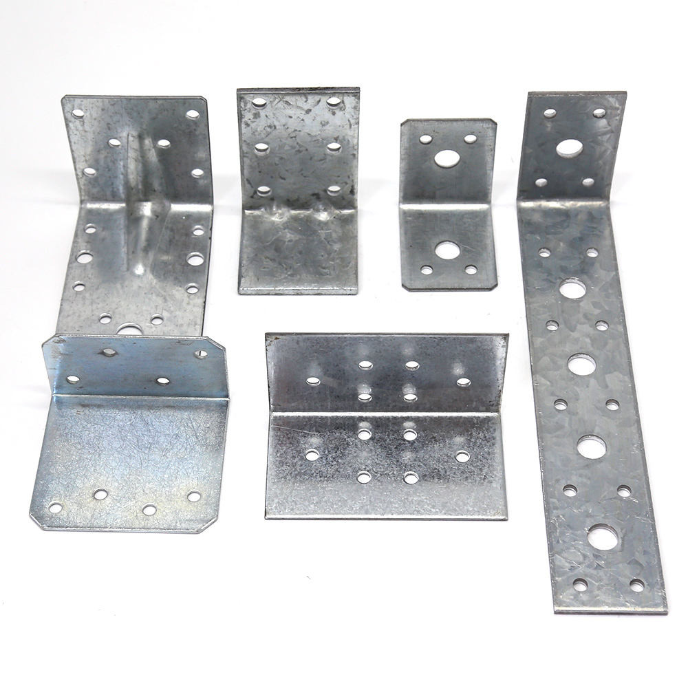 Angle Metal Bracket Shelf Bracket Single Side Bracket Custom Size For Wood Construction