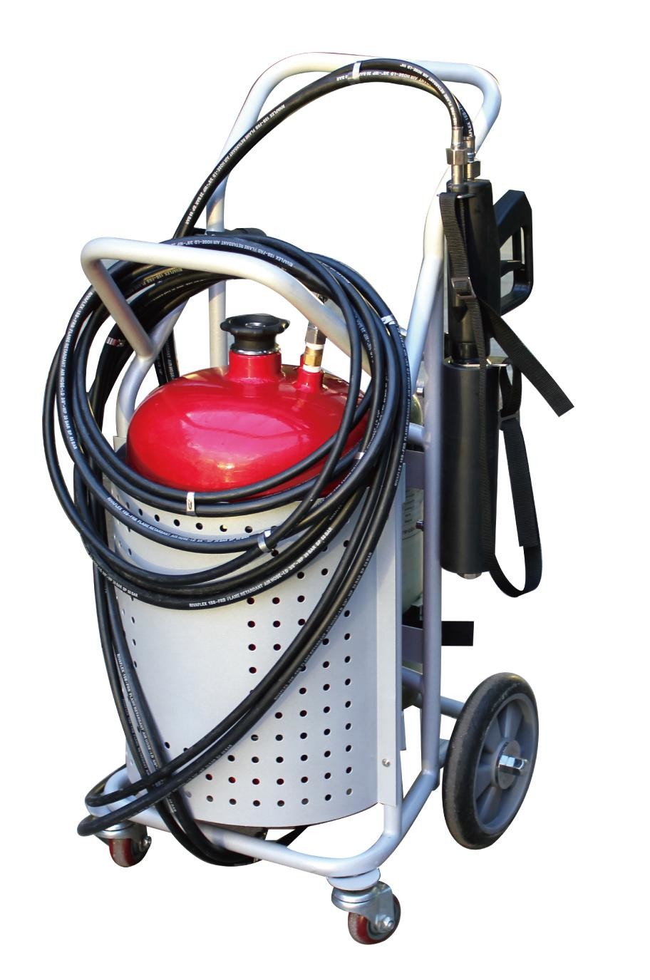 Stainless Steel Water Spray Fire Extinguisher , Advanced Fire Department Equipment