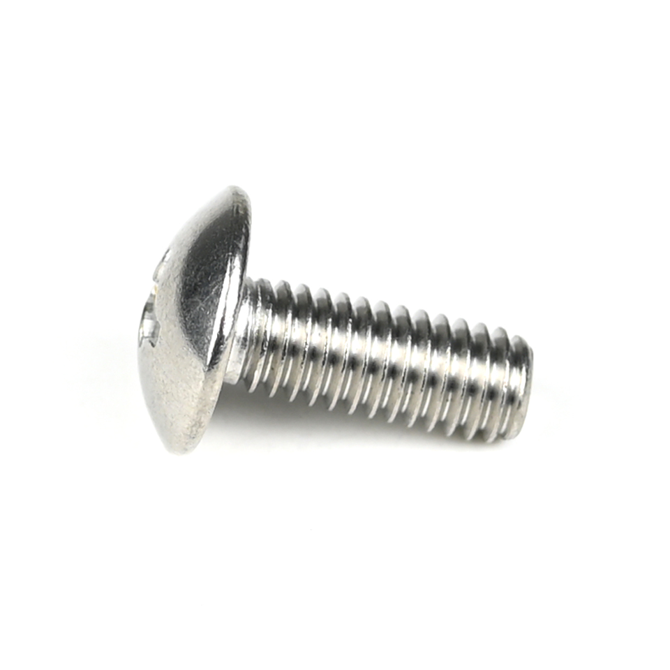 Long M6 X 16 Phillips Truss Head Machine Screws For Kitchen Hood With Ruspert Finish