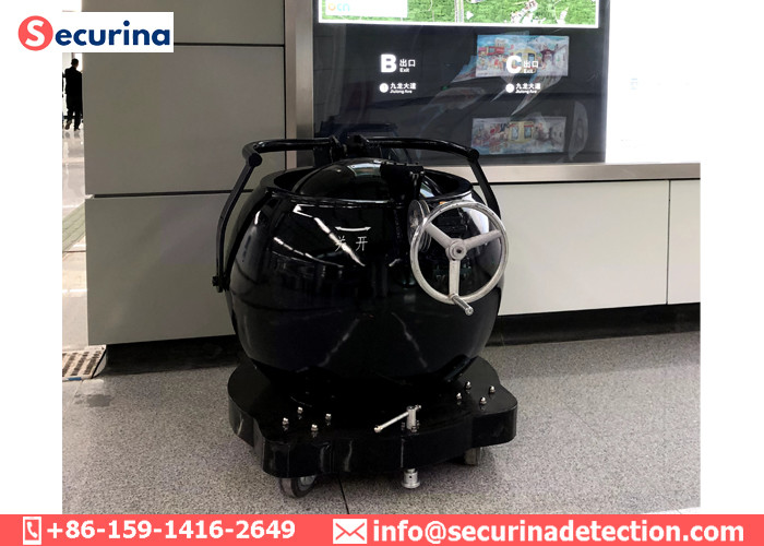 Mobile Bomb Containment Vessel Bearing 3kgs TNT Exploding For EOD Team