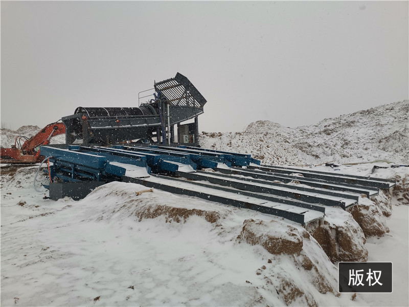 africa popular small trommel 200 tph alluvial gold mine washing plant for sale