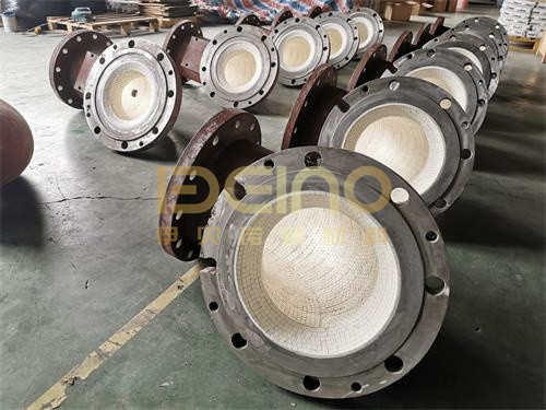 Misaligned Design Alumina Ceramic Pipe Ceramic Lined Pipe Elbows