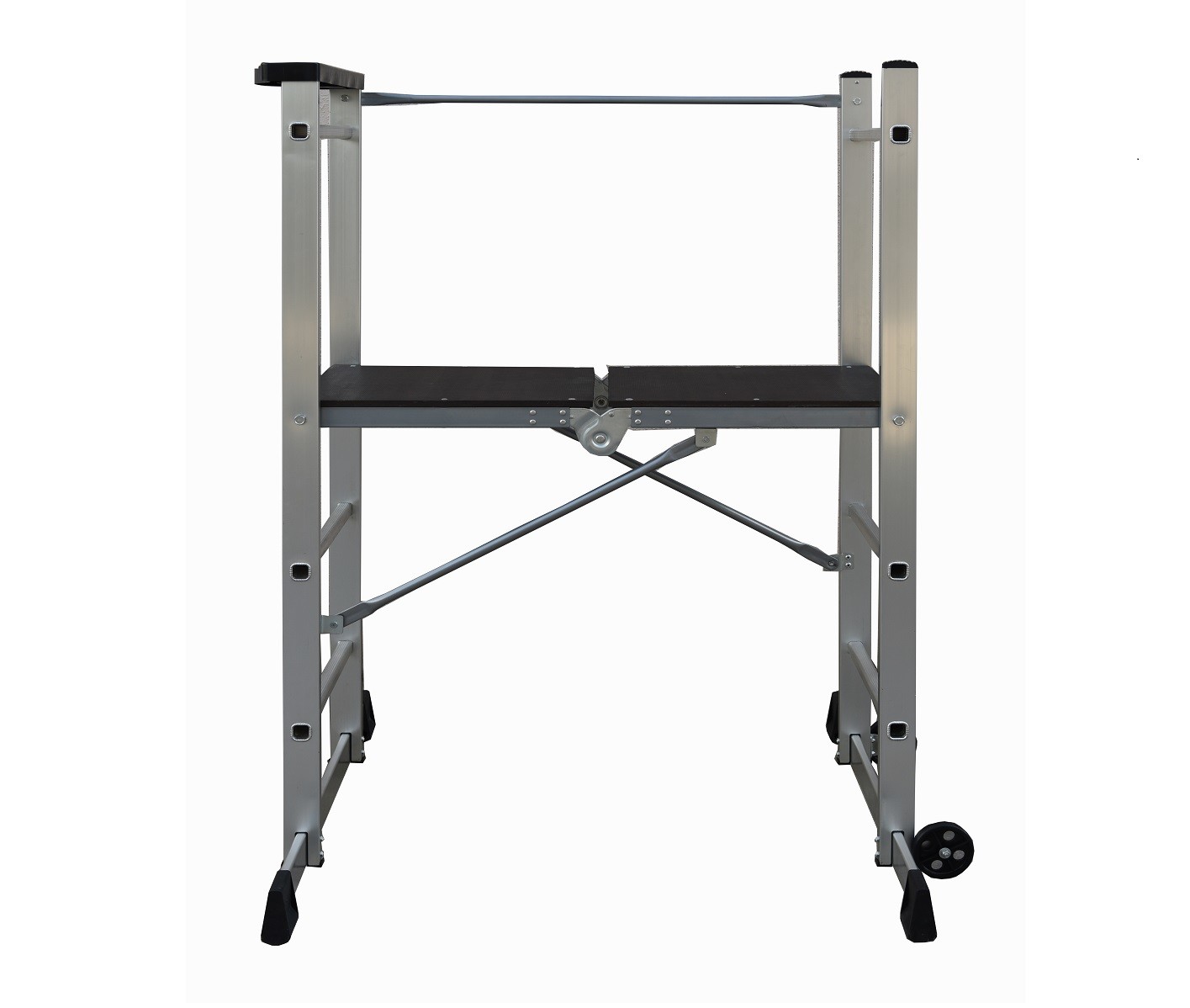 Mini Aluminum Scaffold Tower Aluminum Rolling Scaffold With 2 Wheels