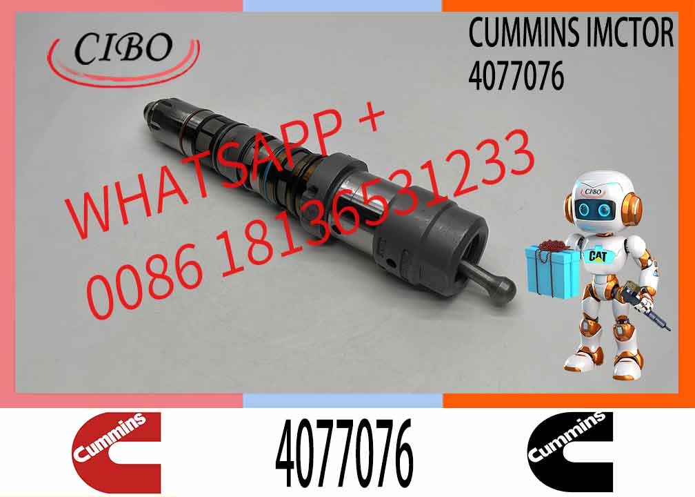 QSK23 Engine Spare Parts Common Rail Fuel Injector 4088431 4076533 4062090 4077076 4902827