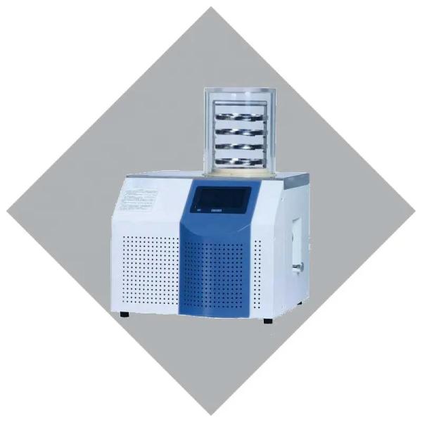 Drying Equipment Tabletop Freeze Dryer 220V For Food Laboratory Biomedical